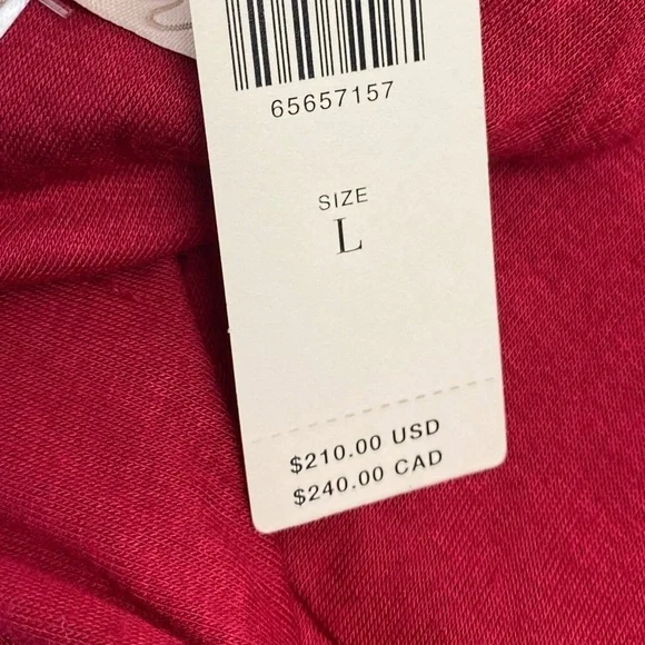 ANTHROPOLOGIE Hutch Square Neck Slim Midi Dress In Cranberry Size L -NWT - Picture 8 of 10